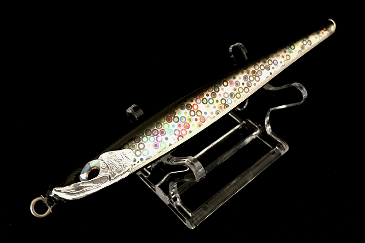 ディアン40 サケ稚魚チャートオリーブ