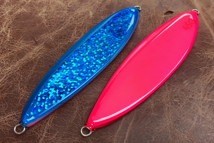 ティアーサーモン45/55/65 バックグロー リバーシブル ブルーパッションピンク