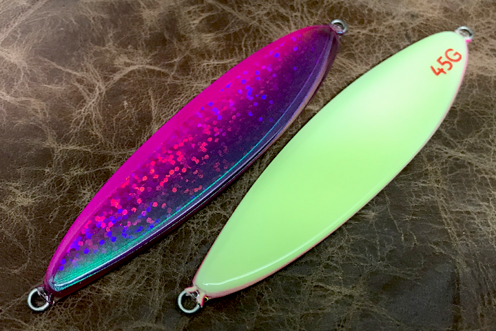 ティアーサーモン45/55/65 バックグロー ホログラム ピンクマジョーラ