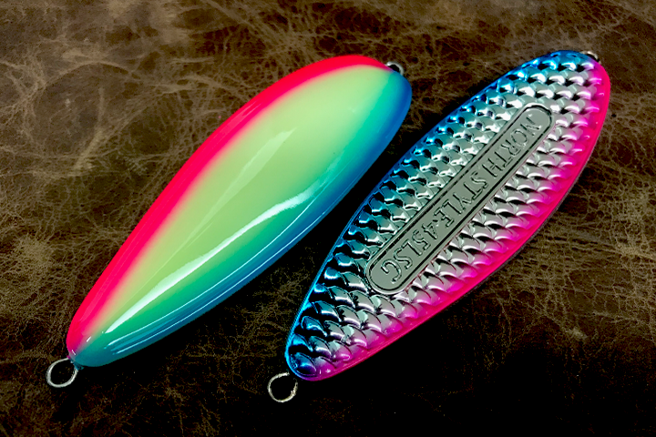 ジアキア ノーススタイル フロントグロー ダブルブルーピンク