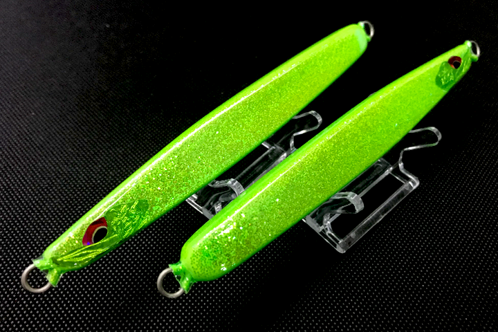 ディアン太刀魚110/150 グリッターモデル チャートグリーン（偏光）