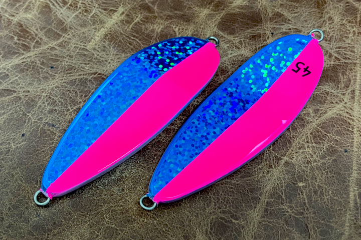 フィッシュバルスプーン ハーフブルーパッションピンク