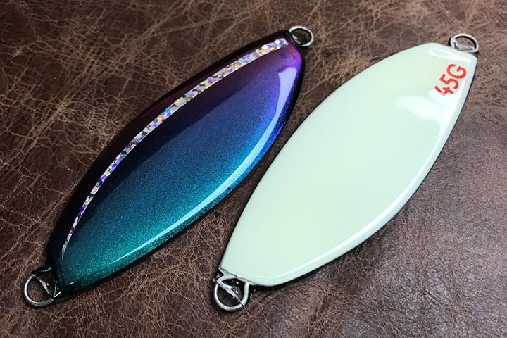 サーモンスプーン45/55 バックグロー 偏光グリーンパープル