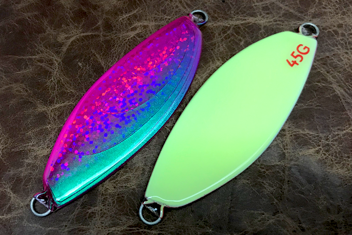 サーモンスプーン45/55 バックグロー ホログラム ピンクマジョーラ