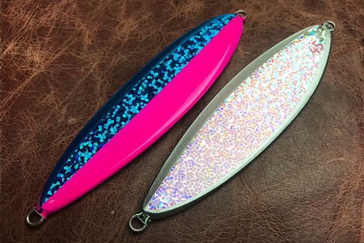 ティアーサーモン45/55/65 ハーフブルーパッションピンクシルバー