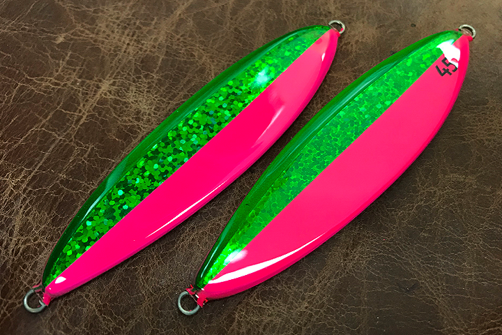 ティアーサーモン45/55/65 ハーフグリーンパッションピンク