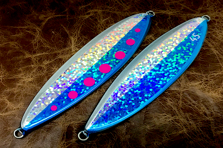 ティアーサーモン45/55/65 ハーフブルーピンクドット