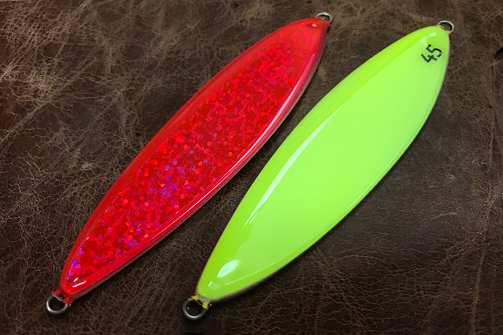 ティアーサーモン45/55/65 リバーシブル蛍光レッドチャート