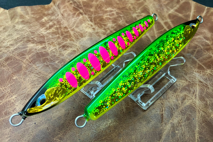 ソード120/150 ホログラム グロー ピンクパーマークグリーンゴールド(高輝度/長時間)