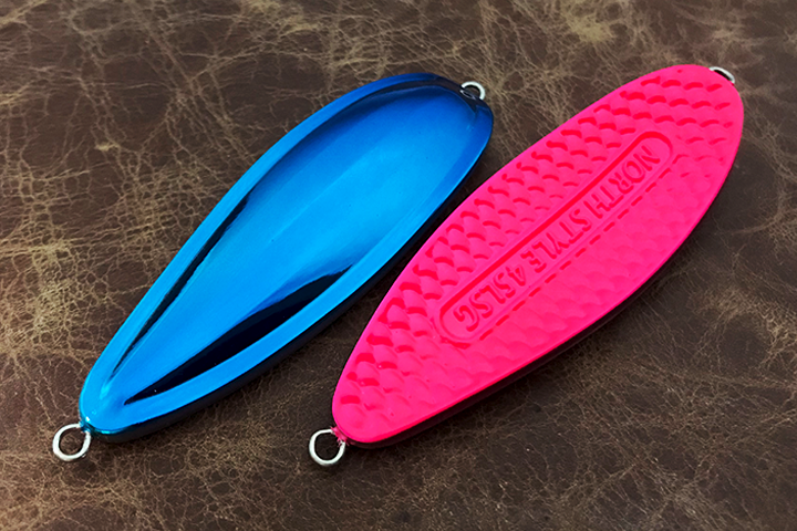 フィッシュバルスプーン バックグロー RVブルーパッションピンク