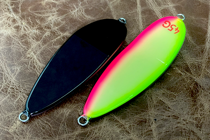 フィッシュバルスプーン バックグロー ステルス チャートグリーンピンク