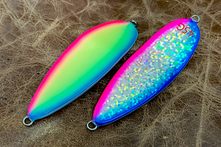 フィッシュバルスプーン フロントグロー ダブルブルーピンク