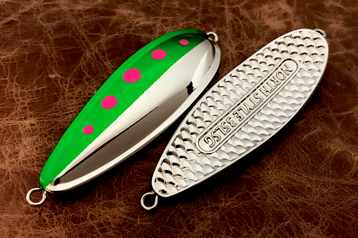 ジアキア ノーススタイル35/45 ハーフブグリーンピンクドット