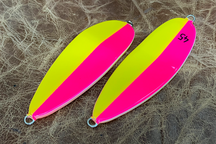 フィッシュバルスプーン  ハーフイエローパッションピンク