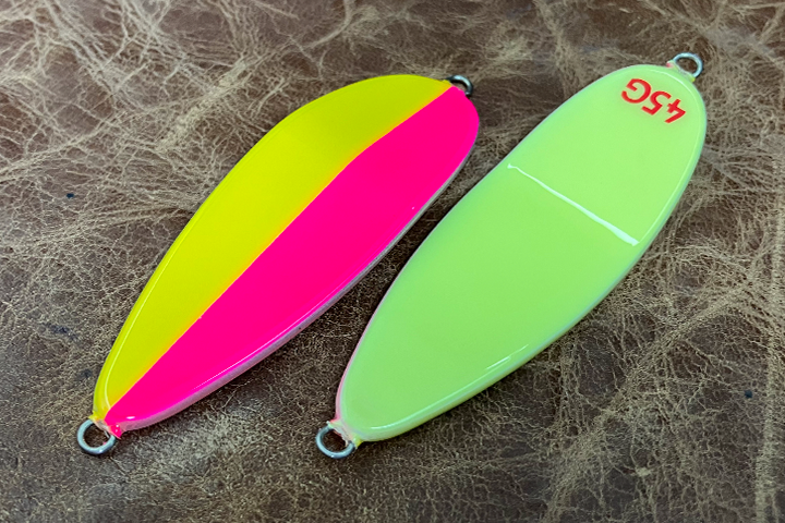 フィッシュバルスプーン バックグロー ハーフイエローパッションピンク