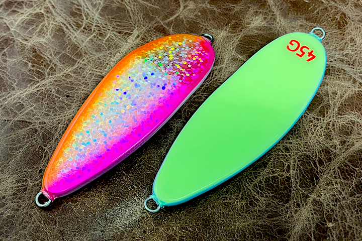 フィッシュバルスプーン バックグロー ピンクオレンジ