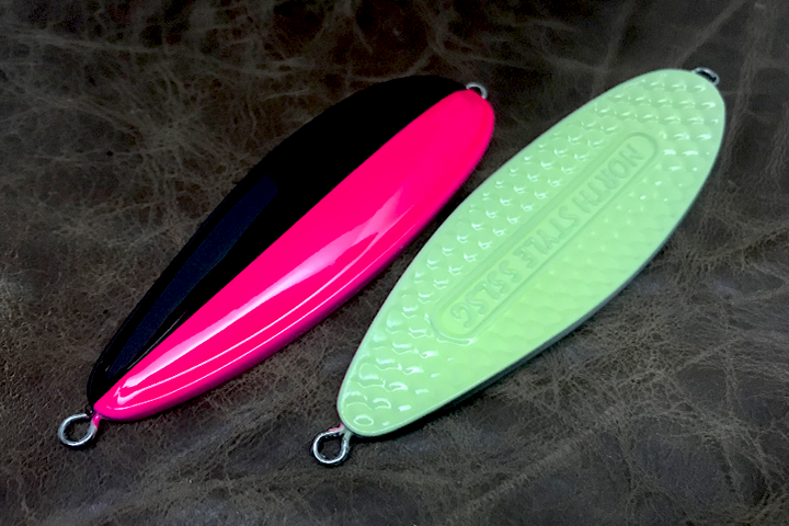 フィッシュバルスプーン バックグロー ハーフブラックパッションピンク