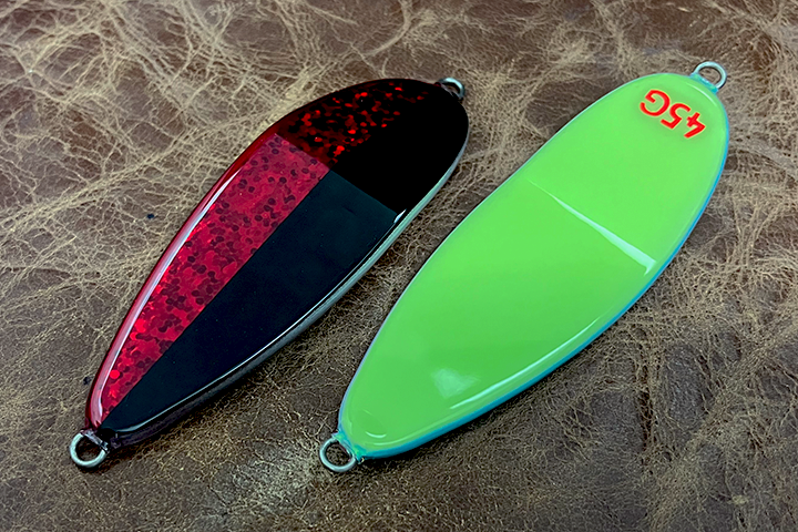 フィッシュバルスプーン バックグロー ハーフレッドブラック