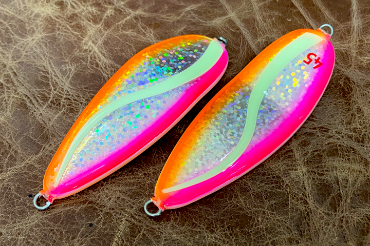 フィッシュバルスプーン グローライン ピンクオレンジ