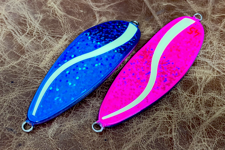 フィッシュバルスプーン グローライン リバーシブルブルーピンク