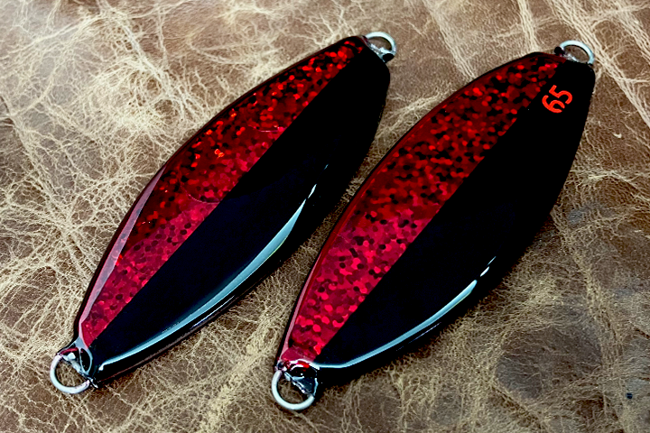 サーモンスプーン65 ハーフレッドブラック