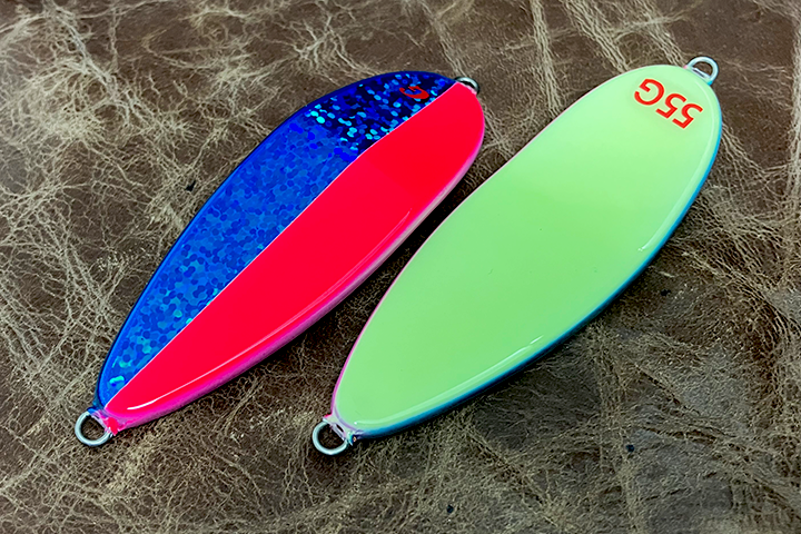 フィッシュバルスプーン フルグロー ハーフブルーパッションピンク