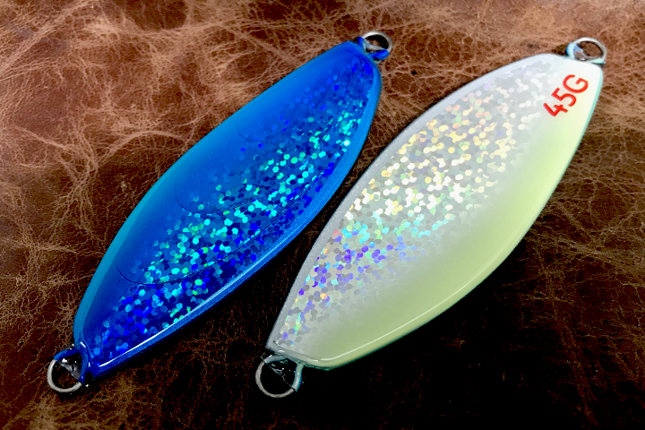 サーモンスプーン45/55 グローエッジ ブルー