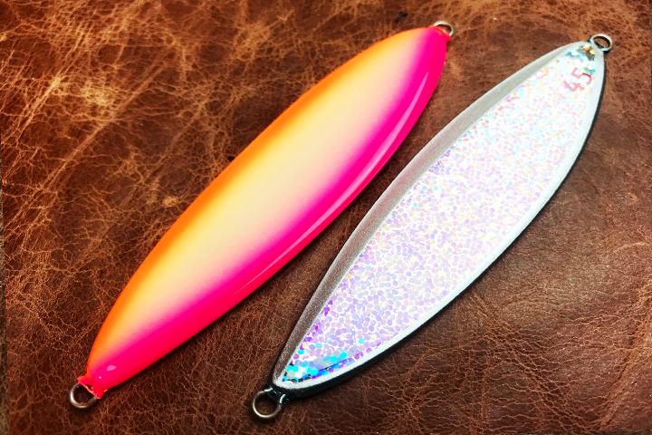 ティアーサーモン45/55/65 フロントグロー ピンクオレンジ