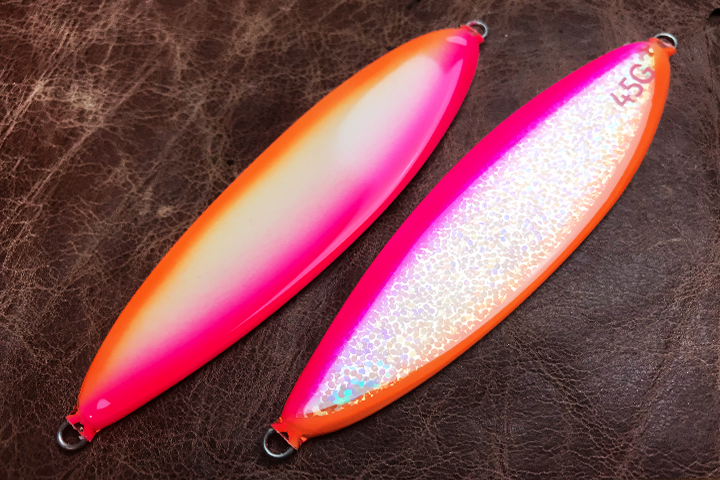 ティアーサーモン45/55/65 フロントグロー ダブルピンクオレンジ