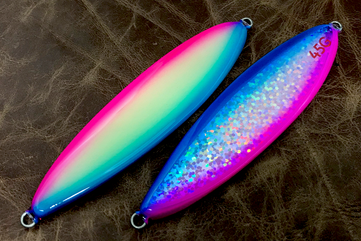 ティアーサーモン45/55/65 フロントグロー ダブルブルーピンク