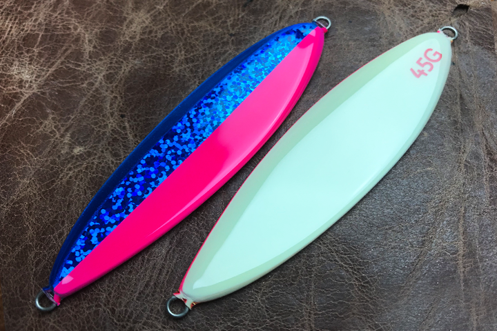 ティアーサーモン45/55/65 バックグロー ハーフブルーパッションピンク