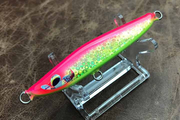 クレセントフラットモデル ホログラム ピンクチャート