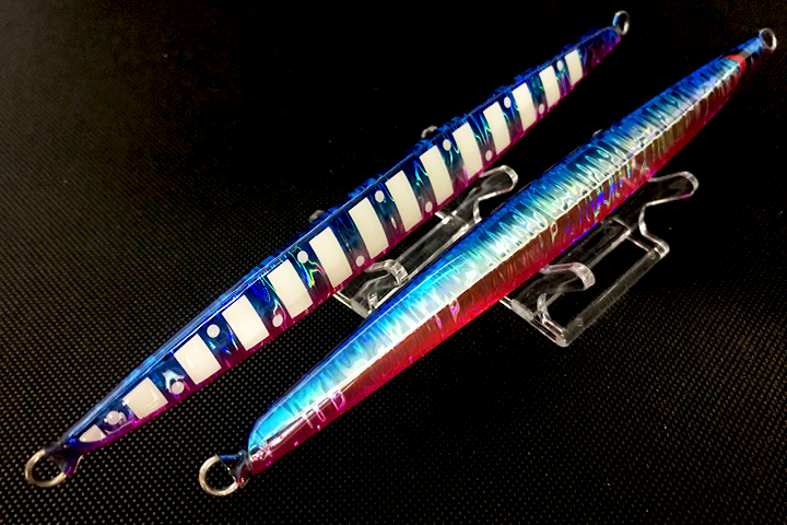 ピアス ホログラム ゼブラトドットグローブルーピンク