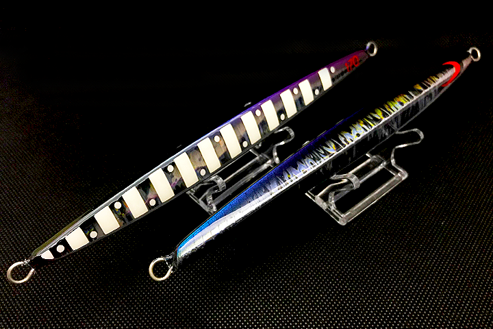 ピアス ホログラム ゼブラトドットグロー 偏光GPフルブラック