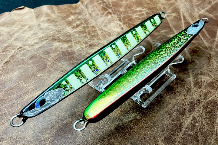 ディアン太刀魚 ホログラム オリーブグリーン