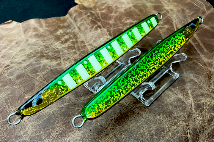 ディアン太刀魚 ホログラム グリーンゴールド