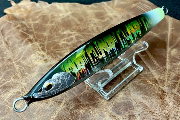 ソードスリム130 ホログラム グローテイル オリーブグリーン