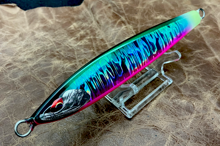 ソードスリム130 ホログラム グローテイル ブルーグリーンピンク