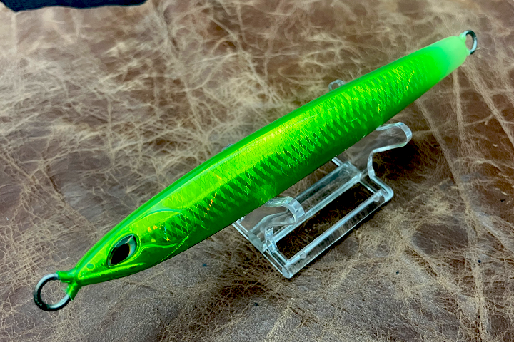 ソードスリム150 ホログラム グローテイル チャートグリーンピンク