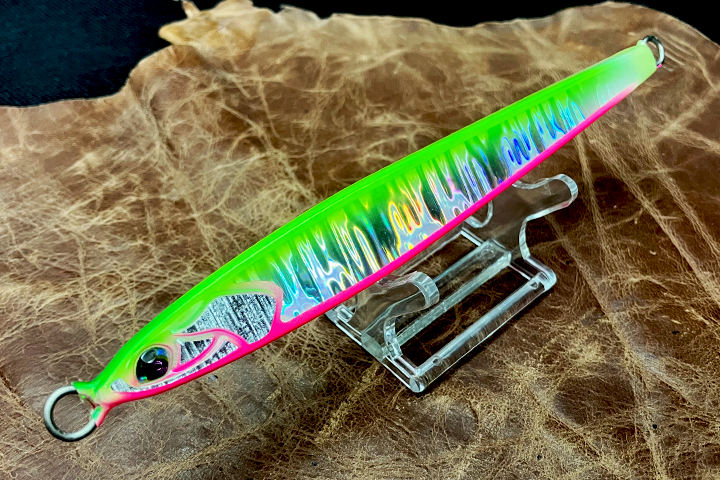 オフショアシューター150 ホログラム グローテイル チャートグリーンピンク