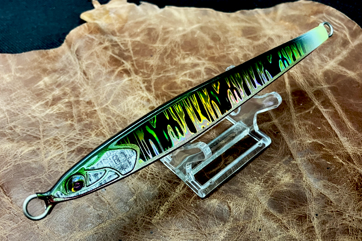 オフショアシューター150 ホログラム グローテイル オリーブグリーンレッド