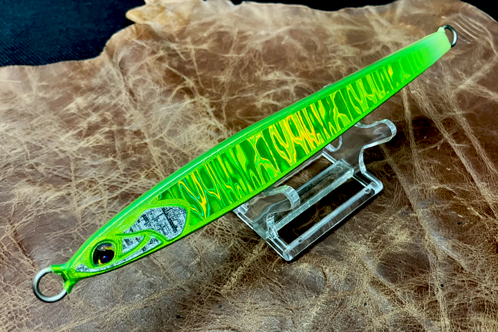 オフショアシューター150 ホログラム グローテイル チャートグリーンピンク