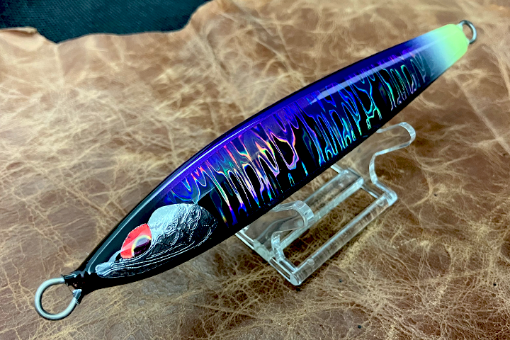 ソードスリム130 ホログラム グローテイル パープルシルバー