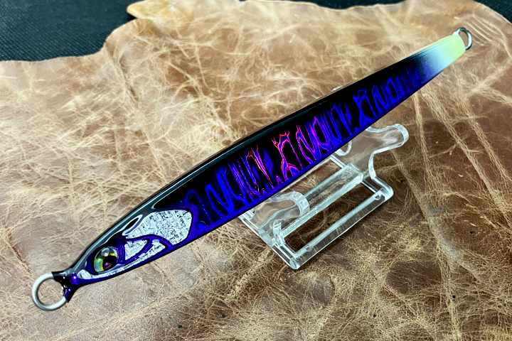 オフショアシューター150 ホログラム グローテイル パープルシルバー